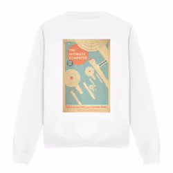 Star Trek Unisex Adult The Original Series Episode 53 Sweatshirt - M, White