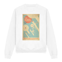 Star Trek Unisex Adult The Original Series Episode 53 Sweatshirt - M, White
