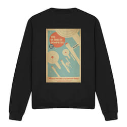 Star Trek Unisex Adult The Original Series Episode 53 Sweatshirt - M, Black