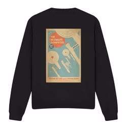 Star Trek Unisex Adult The Original Series Episode 53 Sweatshirt - L, Black