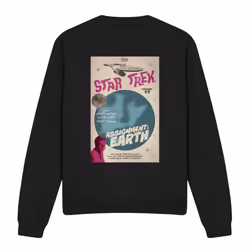 Star Trek Unisex Adult The Original Series Episode 55 Sweatshirt - S, Black