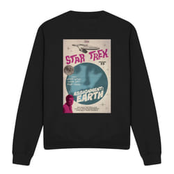 Star Trek Unisex Adult The Original Series Episode 55 Sweatshirt - S, Black