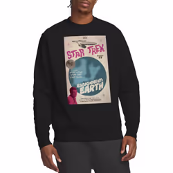 Star Trek Unisex Adult The Original Series Episode 55 Sweatshirt - XXL, Black