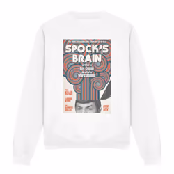 Star Trek Unisex Adult The Original Series Episode 56 Sweatshirt - M, White