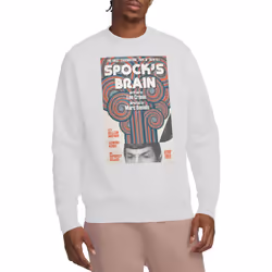 Star Trek Unisex Adult The Original Series Episode 56 Sweatshirt - M, White