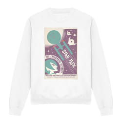 Star Trek Unisex Adult The Original Series Episode 57 Sweatshirt - L, White
