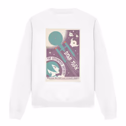 Star Trek Unisex Adult The Original Series Episode 57 Sweatshirt - XXL, White