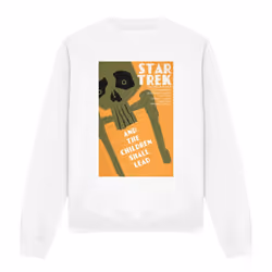 Star Trek Unisex Adult The Original Series Episode 59 Sweatshirt - S, White