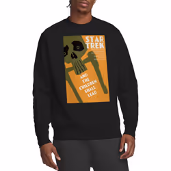 Star Trek Unisex Adult The Original Series Episode 59 Sweatshirt - M, Black
