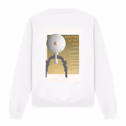 Star Trek Unisex Adult The Original Series Episode 61 Sweatshirt - XL, White