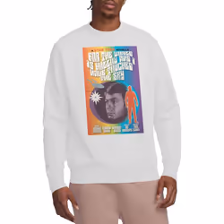 Star Trek Unisex Adult The Original Series Episode 63 Sweatshirt - XXL, White