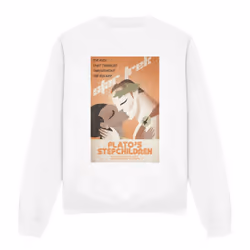 Star Trek Unisex Adult The Original Series Episode 65 Sweatshirt - S, White