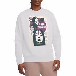 Star Trek Unisex Adult The Original Series Episode 68 Sweatshirt - XXL, White