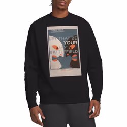 Star Trek Unisex Adult The Original Series Episode 70 Sweatshirt - L, Black