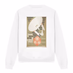 Star Trek Unisex Adult The Original Series Episode 72 Sweatshirt - XXL, White