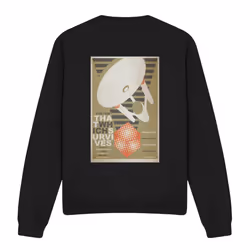 Star Trek Unisex Adult The Original Series Episode 72 Sweatshirt - L, Black