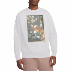 Star Trek Unisex Adult The Original Series Episode 73 Sweatshirt - L, White