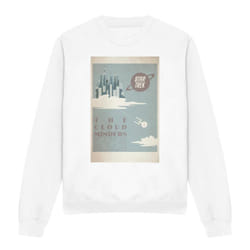 Star Trek Unisex Adult The Original Series Episode 76 Sweatshirt - XXL, White
