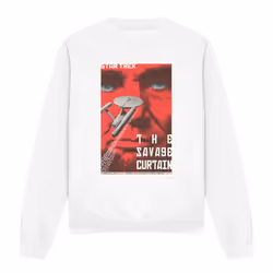 Star Trek Unisex Adult The Original Series Episode 77 Sweatshirt - XXL, White
