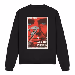 Star Trek Unisex Adult The Original Series Episode 77 Sweatshirt - S, Black
