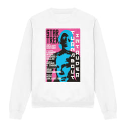 Star Trek Unisex Adult The Original Series Episode 79 Sweatshirt - L, White