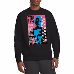 Star Trek Unisex Adult The Original Series Episode 79 Sweatshirt - M, Black