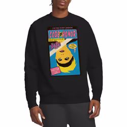 Star Trek Unisex Adult The Next Generation Season 1 Episode 4 Sweatshirt - XXL, Black