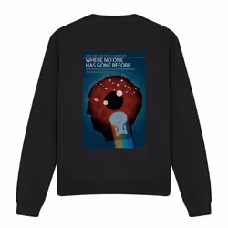 Star Trek Unisex Adult The Next Generation Season 1 Episode 6 Sweatshirt - S, Black