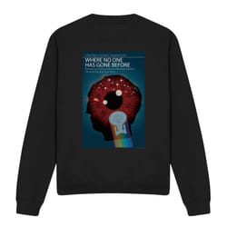 Star Trek Unisex Adult The Next Generation Season 1 Episode 6 Sweatshirt - S, Black