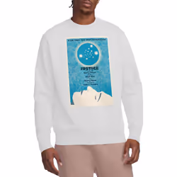 Star Trek Unisex Adult The Next Generation Season 1 Episode 8 Sweatshirt - XXL, White