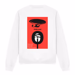 Star Trek Unisex Adult The Next Generation Season 1 Episode 10 Sweatshirt - S, White