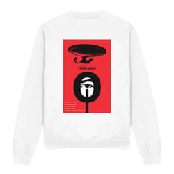 Star Trek Unisex Adult The Next Generation Season 1 Episode 10 Sweatshirt - S, White