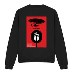 Star Trek Unisex Adult The Next Generation Season 1 Episode 10 Sweatshirt - XL, Black