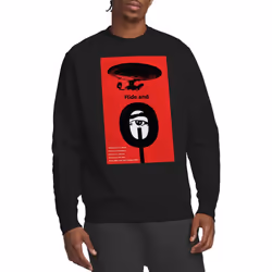 Star Trek Unisex Adult The Next Generation Season 1 Episode 10 Sweatshirt - XXL, Black