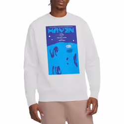 Star Trek Unisex Adult The Next Generation Season 1 Episode 11 Sweatshirt - S, White
