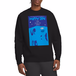 Star Trek Unisex Adult The Next Generation Season 1 Episode 11 Sweatshirt - S, Black