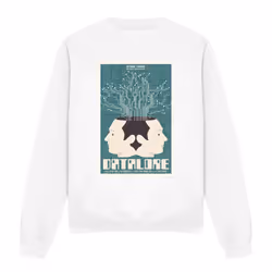 Star Trek Unisex Adult The Next Generation Season 1 Episode 13 Sweatshirt - S, White