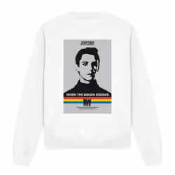 Star Trek Unisex Adult The Next Generation Season 1 Episode 17 Sweatshirt - S, White