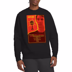 Star Trek Unisex Adult The Next Generation Season 1 Episode 21 Sweatshirt - L, Black