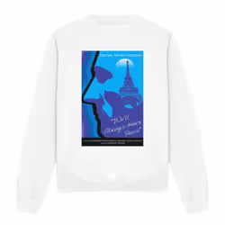 Star Trek Unisex Adult The Next Generation Season 1 Episode 24 Sweatshirt - XL, White