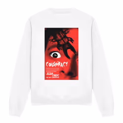 Star Trek Unisex Adult The Next Generation Season 1 Episode 25 Sweatshirt - S, White
