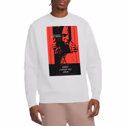 Star Trek Unisex Adult The Next Generation Season 2 Episode 2 Sweatshirt - XXL, White