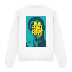 Star Trek Unisex Adult The Next Generation Season 2 Episode 3 Sweatshirt - L, White