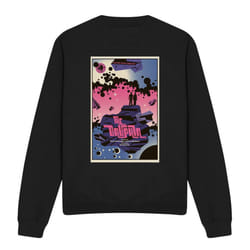 Star Trek Unisex Adult The Next Generation Season 2 Episode 10 Sweatshirt - XL, Black