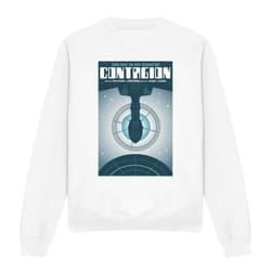 Star Trek Unisex Adult The Next Generation Season 2 Episode 11 Sweatshirt - S, White