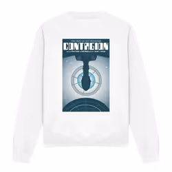Star Trek Unisex Adult The Next Generation Season 2 Episode 11 Sweatshirt - L, White