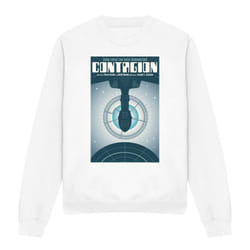 Star Trek Unisex Adult The Next Generation Season 2 Episode 11 Sweatshirt - XXL, White
