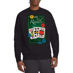 Star Trek Unisex Adult The Next Generation Season 2 Episode 12 Sweatshirt - S, Black