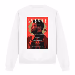 Star Trek Unisex Adult The Next Generation Season 2 Episode 14 Sweatshirt - S, White
