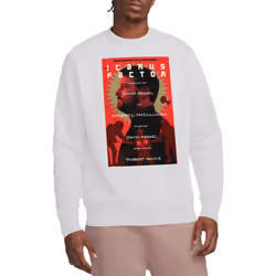 Star Trek Unisex Adult The Next Generation Season 2 Episode 14 Sweatshirt - XXL, White